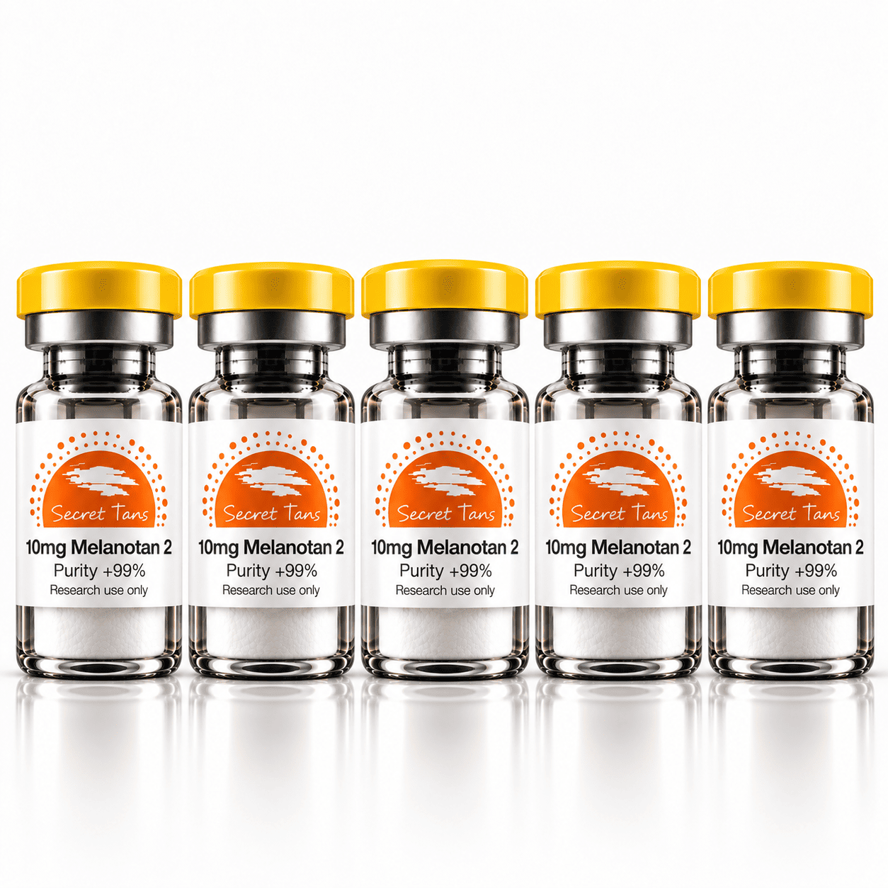 5x Melanotan 2 Vials 5 Vials (50mg) - Image 1